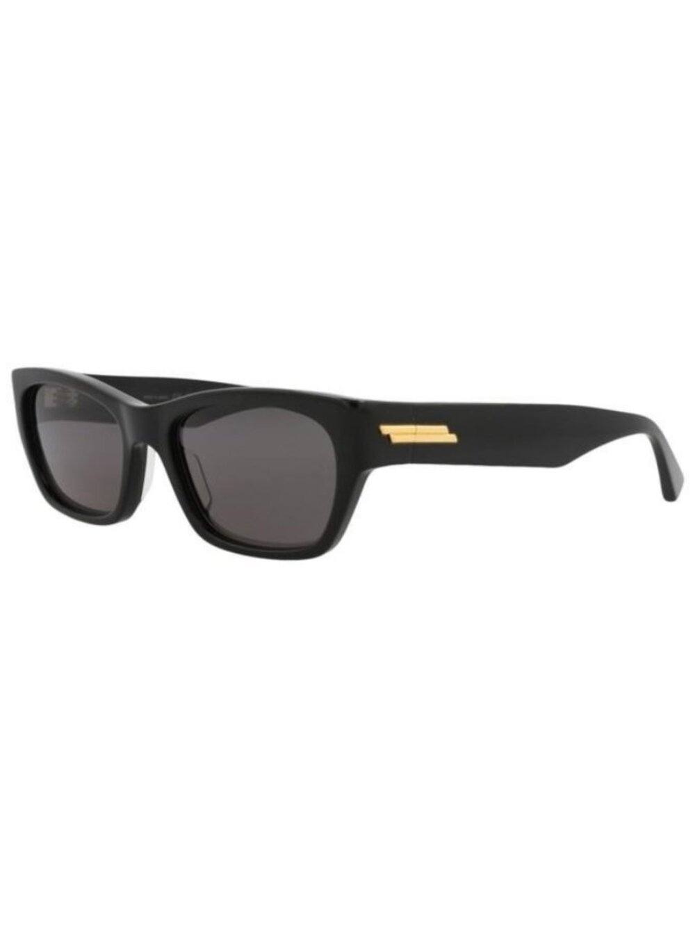New Bottega Veneta Unisex Square/Rectangle Black Black Grey Fashion Designer Sun